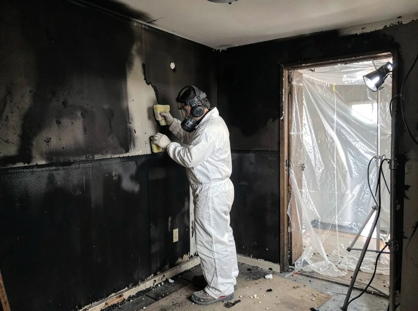 Fire Damage Restoration company in Knott, TX